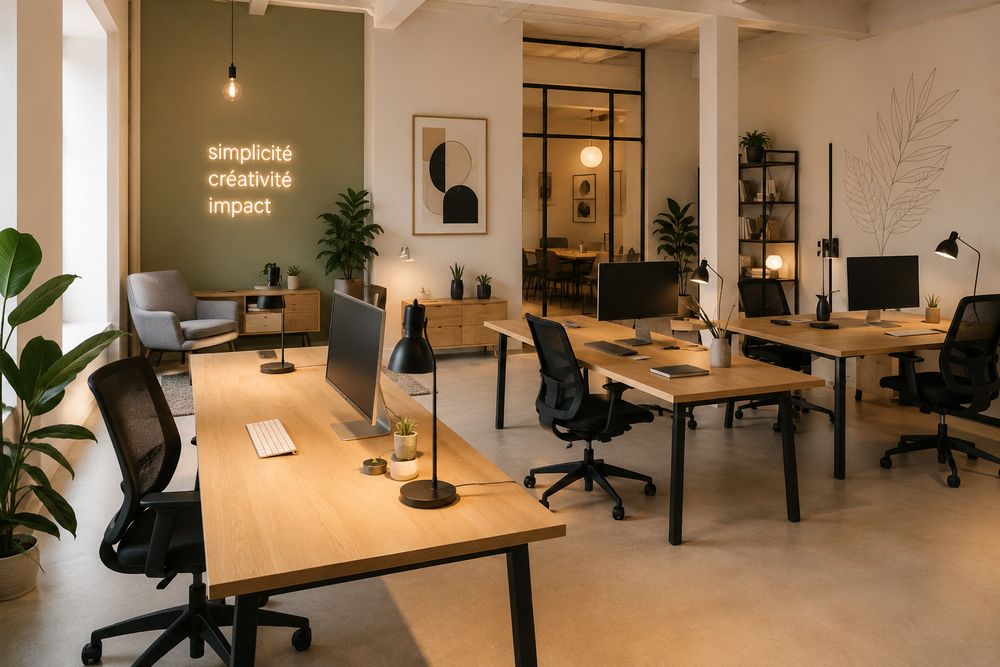 Les bureaux de l équipe Blomiro
